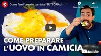 COME PREPARARE L'UOVO IN CAMICIA - "Poteva mai mancare l'uovo in camicia fatto dagli Chef in Camicia? Anzi, dal Maestro in persona! Ma certo che no! E allora godetevi questo episodio di 'Tuttorial' e annotate i nostri 3 consigli d'oro per realizzare un uovo in camicia alla perfezione". Video di Chef in Camicia.