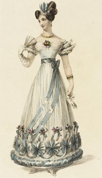 Fashion Plate, ‘Ball Dress’ for ‘The Repository of Arts’ | LACMA Collections