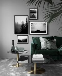 Gallery wall and picture wall inspiration - Desenio.com #desenio #gallery #inspiration #picture