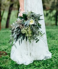 Top Wedding Trends 2015, GORGEOUS GREENERY #2015weddingtrends # #MaggieSottero #MyLoveStory #ShowYourCoast