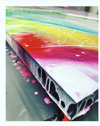 Pouring technique #abstractpaintings #abstract #pouring
