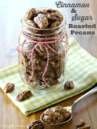 Belle of the Kitchen | Cinnamon & Sugar Roasted Pecans