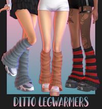 ✩ Trillyke ✩ | Ditto Legwarmers I wanted to do more legwarmers...