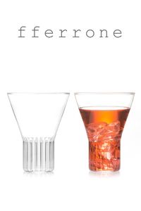 Inspired by the patterns and shapes of the Rila Monestary, the Rila Collection is fluted and splayed. It's designed to be filled completely into its cylindrical base, bringing a beautiful silhouette to the table. Handcrafted without the use of molds by master glassblowers. The borosilicate glass allows for a range of hot and cold applications and is oven, microwave, and dishwasher-safe for everyday use. Design: Felicia Ferrone, 2017 Handcrafted in Czech Republic