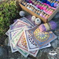 Stained Glass Square