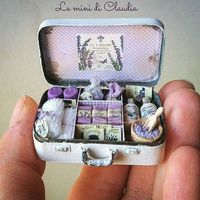 2017.10 Lavender suitcase ♡ ♡ By Le Mini Di Claudia