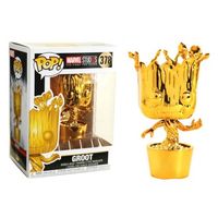 #funko #funkomania #marvel #thefirsttenyears Funko Dancing Groot Gold Chrome, Marvel, Marvel Studios The First Ten Years, Guardians of the Galaxy, Funkomania