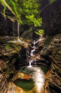Rainbow Falls of Watkins Glen