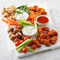 I’m checking out a delicious recipe for Chicken Wing Snack Board from City Market!