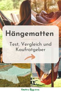 Deine klassische Hängematte kannst Du überallhin mitnehmen. Einfach dem amerikanischen Hammocking-Trend folgen: Hängematte einpacken und mit Freunden raus ins Freie ziehen! Wenn Du auf der Suche nach Inspiration für Deine eigene Hängematte für Deinen Garten bist, besuche uns auf Garten-Tipp.com. Hier haben wir die besten Hängematten in den Vergleich gestellt und alle wichtigen Informationen über Hängematten zusammengestellt.