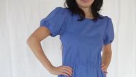From elastic to inbinding and spaghetti straps, there are many parts and steps to the Ellery dress. Without a sewing pattern blueprint, it may look difficult, but this dress design is easy to accomplish with this pattern. Easy sewing tutorial!