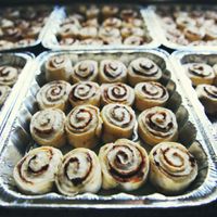 Hey! I have a great idea. Why not start a holiday tradition of delivering these delicious cinnamon rolls to your friends and cohorts? Growing up, my mom always made them for her good friends at Chr…