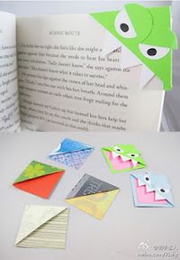 Book marks--- The design of them could be used as a predicting activity or theme discussion or even give the kids an idea about what they can be looking for in the text like questions or character development etc.