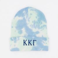 Kappa Kappa Gamma Tie-Dyed Knit Beanie – Greek Divine and More
