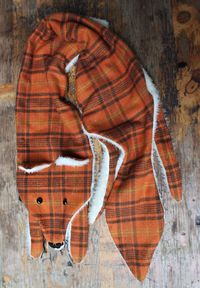 DIY Fox Scarf with Free Pattern