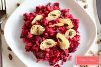 Céklás-tökmagos bulgur sajtropogóssal - Diéták & Álmok