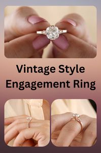 Vintage Old Mine Cut Cushion Cut Moissanite Engagement Ring, Solitaire Diamond Ring, 18k Rose Gold Ring, Handmade Fine Jewelry For Women 𝐃𝐞𝐬𝐜𝐫𝐢𝐩𝐭𝐢𝐨𝐧 𝐨𝐟 𝐑𝐢𝐧𝐠 ● 𝐌𝐨𝐢𝐬𝐬𝐚𝐧𝐢𝐭𝐞 𝐃𝐞𝐭𝐚𝐢𝐥𝐬 → Center Stone Shape: 𝐎𝐥𝐝 𝐌𝐢𝐧𝐞 𝐂𝐮𝐬𝐡𝐢𝐨𝐧 𝐂𝐮𝐭 → Center Stone Size: 𝟐 𝐂𝐓 → Center Stone Measurement: 7.80 mm → Stone Color: Colorless → Stone Clarity: VVS → Mohs Scale : Moissanite 9.25 → Refractive Index : 2.65 (Moissanite)