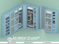 Nothing to wear closet cc sims 4 – Syboulette Custom Content for The Sims 4