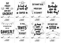 De BroodBriefjes voor in de klas zijn er! Leuk voor juffen en meesters om uit te delen aan hun leerlingen op school. Het zijn er 8 op 1 vel geworden dit keer, lieve mini briefjes en het scheelt weer wat met printen en papierverbruik (zeker als je 30 leerlingen in je klas hebt die je …