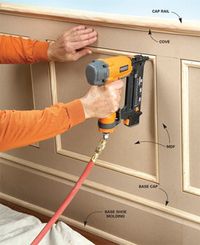 Combine MDF with wood moldings ... lots of tips for working with MDF