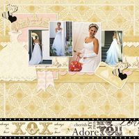 Webster Page Digital Wedding Layout