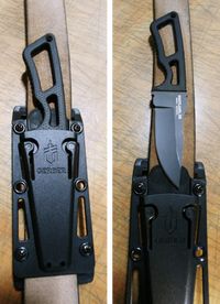 Gerber Ghostrike Fixed Blade Knife - Tactical utility belt knife for quick deployment in self defense and survival situation