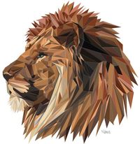 Amazing Examples of Vector Art for Your Inspiration | #illustration #ilustracion #vector #art #design #diseño #lion #leon