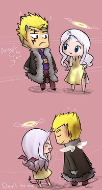 Mira and Laxus