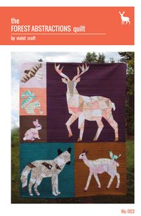 Forest Abstractions Quilt - paper piecing