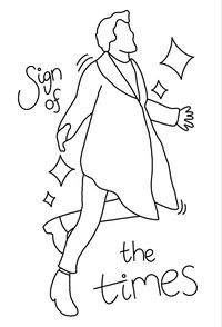#harrystyles #coloringpage #lyrics #popculture #onedirection