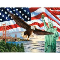 This is America - DIY 5D Diamond Painting - Full Drill-EasyWhim