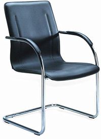 Cantilever Visitor Chair Single piece construction with solid plywood structural frame SKU: ap412 #DiningChair #VisitorChair #StackableChair