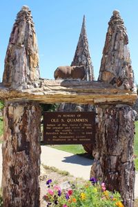 of the park in 1954, when Quammen's heirs donated it. Now, it draws people from
