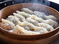 Homemade dumplings, better than the ones you bought in the freezer section