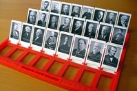 This is seriously genius. Put any famous people's pictures in the Guess Who game and it's a great study tool for kids!