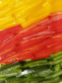 sliced peppers