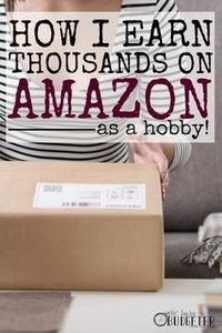 How I Earn Thousands Selling on Amazon as a Hobby! My best friend does this by selling calculators on Amazon! He picks them up for pennies at thrift stores and sells them for up to $100! I never realized how easily I could do this! Great idea! I would lov