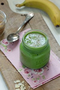 Smoothie banane et blettes