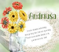 Andriuša - prianie k meninám
