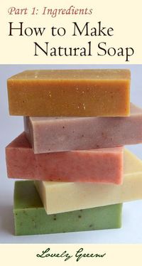 DIY How To Make Natural Soap For Beginners