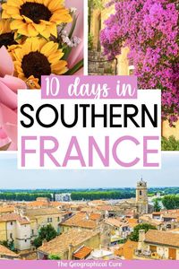 Planning a trip to southern France and need some destination inspiration? This is the ultimate 10 days in southern France itinerary. This southern France road trip itinerary takes you to the drop dead gorgeous regions of Occitanie and Provence. You'll travel from Toulouse through Provence to the Luberon Valley. This southern France itinerary covers the top attractions and best things to do and see in the south of France, from Roman ruins to some of the most beautiful towns in France.