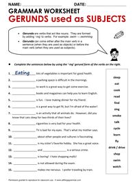 Grammar Lessons