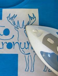 stencil with freezer paper (not a huge Harry Potter fan but I like the idea)