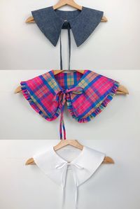 Detachable Statement Collars are such quick and satisfying sewing projects. There is so much mix and match potential in the variations that you might find yourself amassing quite a collection. In part 2, learn about the structure of woven fabric and how it relates to creating sharp points to sew a Pilgrim-Esque maxi collar. Find the free pattern and full tutorial on the blog at weallsew.com.