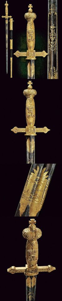 A honour sabre from the property of Tsar Alexander I (1801-1825) Russia.