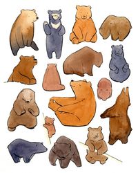 Some slightly bigger paintings! I painted a few of my animal...