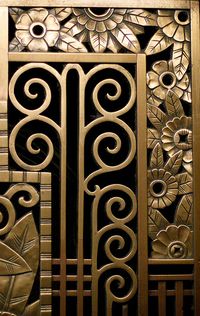 Art Deco Ironwork inspiration. Need help with any aspects of wedding planning or styling? visit www.rosetintmywedding.co.uk