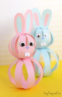 🐇 50 Easter Bunny Crafts for Kids