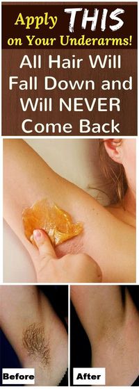 Use This PASTE to Remove Underarm Hair! (It Works Great!)