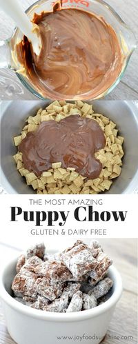 The most amazing puppy chow | the best puppy chow | muddy buddies